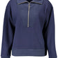 Chic High Collar Half Zip Sweater