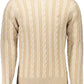 Classic Beige Wool-Blend Sweater