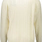 Elegant White Woolen Sweater