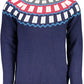 Alpaca Blend Blue Designer Sweater