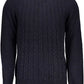 Chic Alpaca Blend Blue Sweater