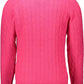 Elegant Pink Woolen Sweater for Men