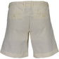 Chic White Cotton Shorts with Logo Detail
