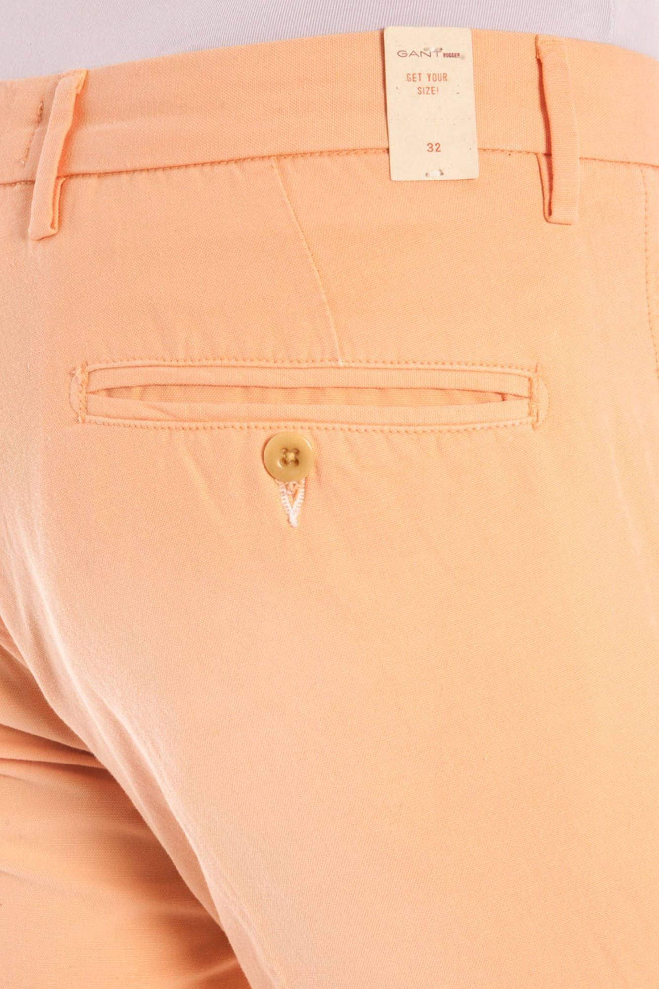 Orange Bermuda Summer Shorts