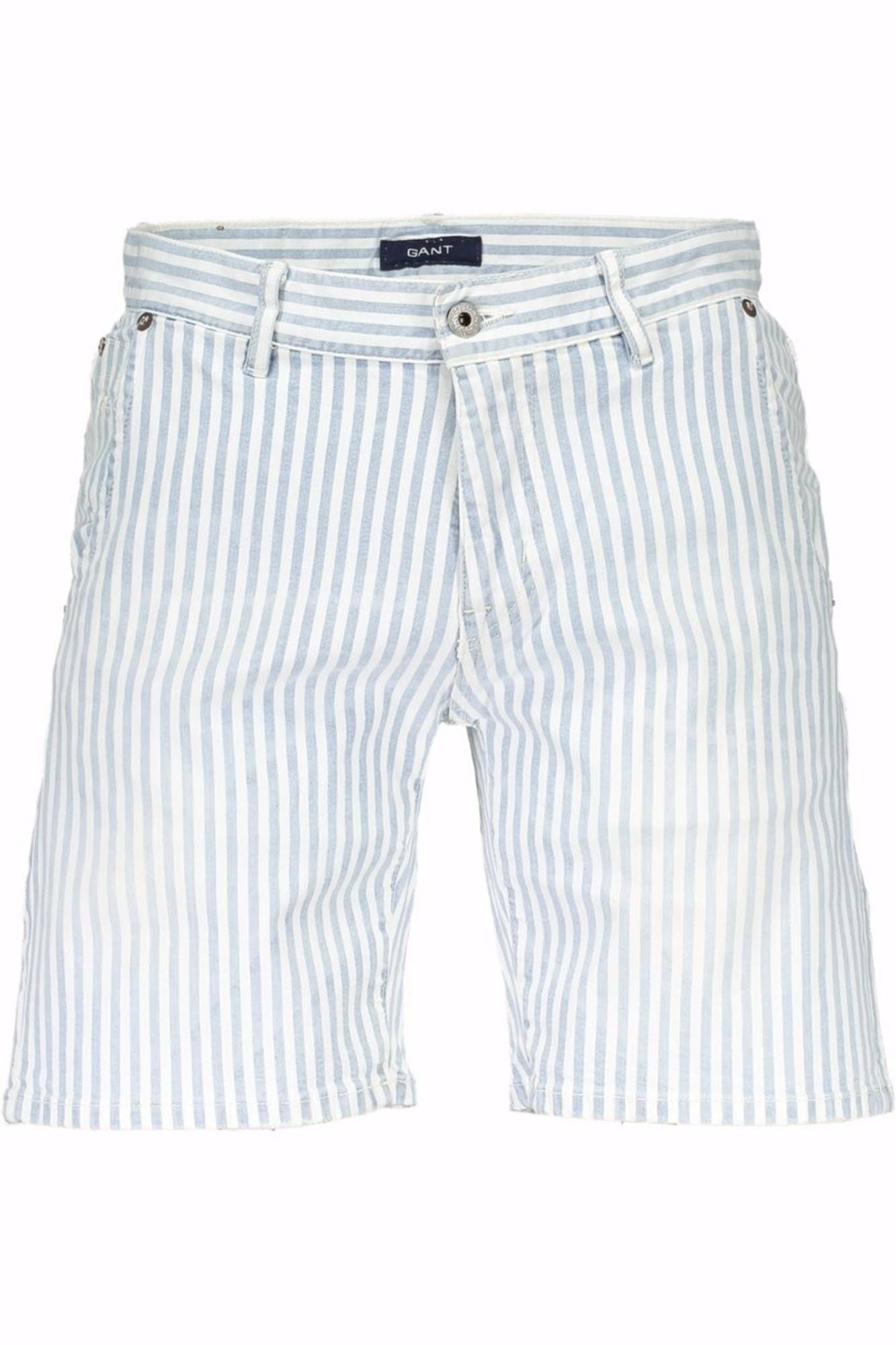 Elegant Light Blue Bermuda Shorts