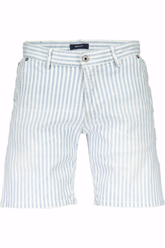 Elegant Light Blue Bermuda Shorts