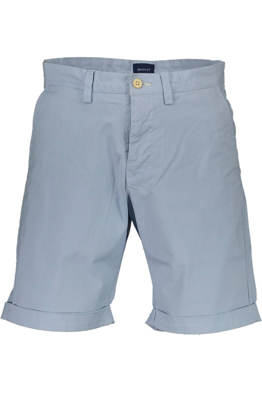 Elegant Light Blue Bermuda Shorts