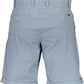 Elegant Light Blue Bermuda Shorts