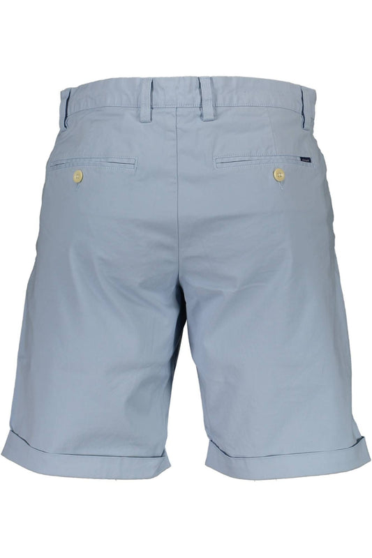 Elegant Light Blue Bermuda Shorts