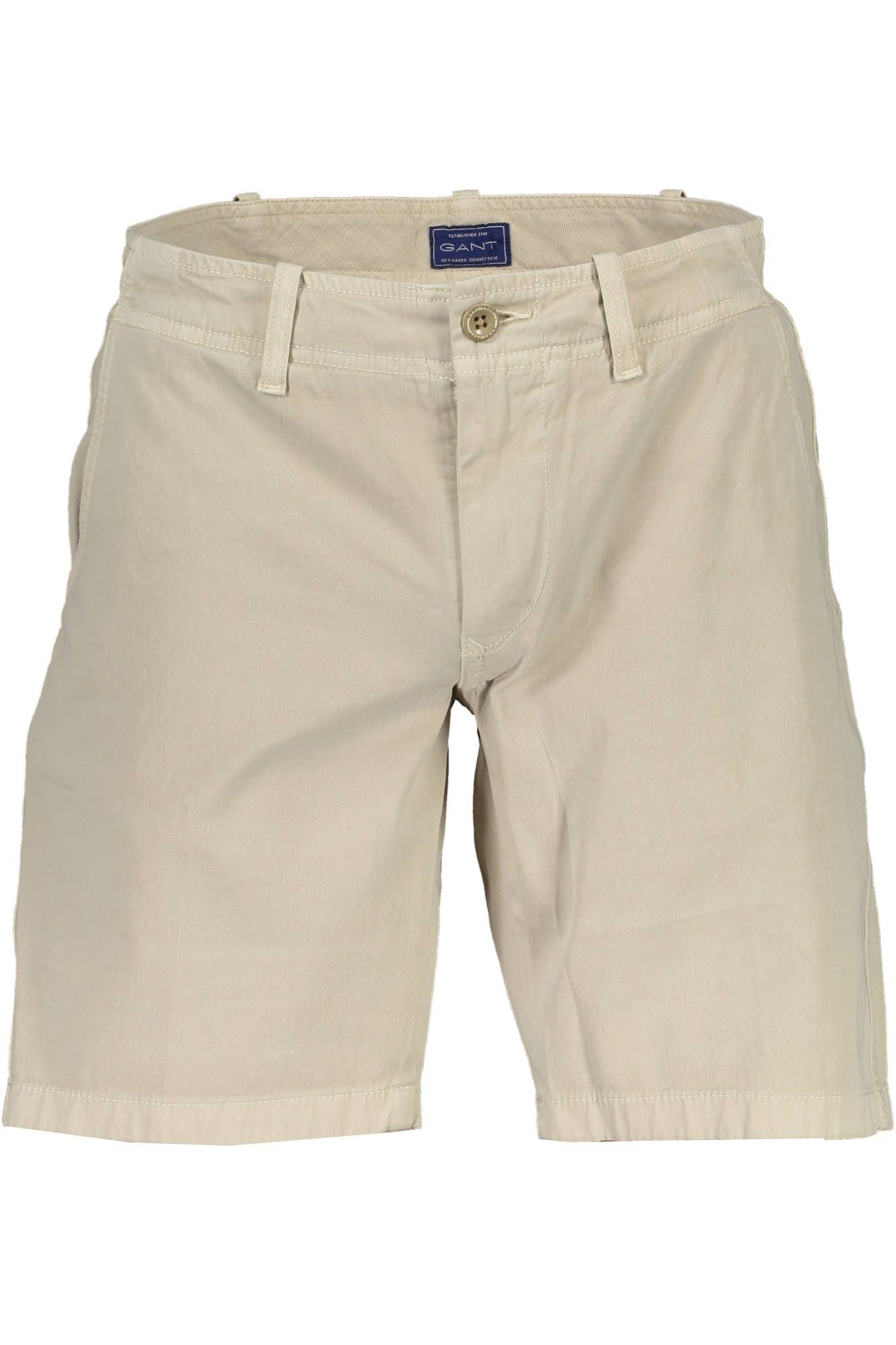 Chic Beige Bermuda Shorts - Organic Cotton