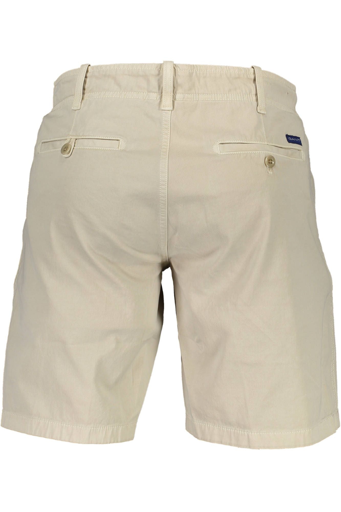 Chic Beige Bermuda Shorts - Organic Cotton