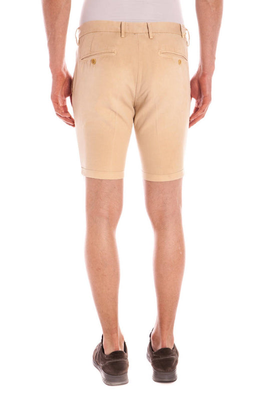 Classic Beige Bermuda Shorts - Summer Essential