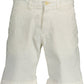Chic White Bermuda Shorts with Classic 5-Pocket Design