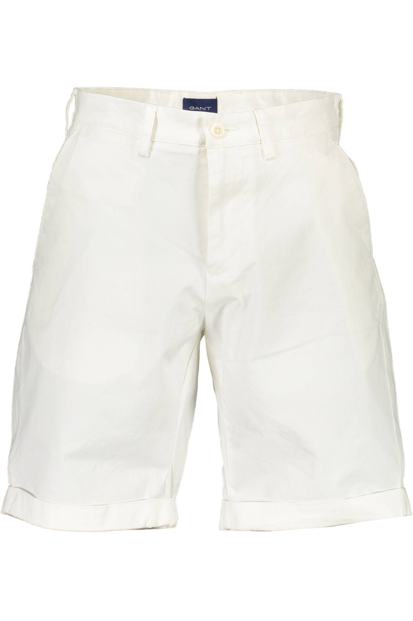 Chic White Bermuda 5-Pocket Shorts