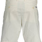 Chic White Bermuda Shorts with Classic 5-Pocket Design