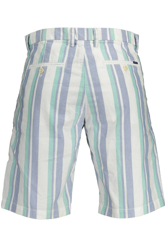 Summer-Ready White Bermuda Shorts