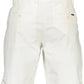 Chic White Bermuda 5-Pocket Shorts