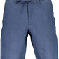 Chic Linen Bermuda Shorts with Drawstring Waist