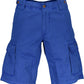 Elegant Blue Cotton Bermuda Shorts