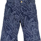 Elegant Blue Bermuda Shorts with Refined Detailing
