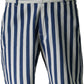 Elegant Blue Bermuda Shorts with Chic Detailing