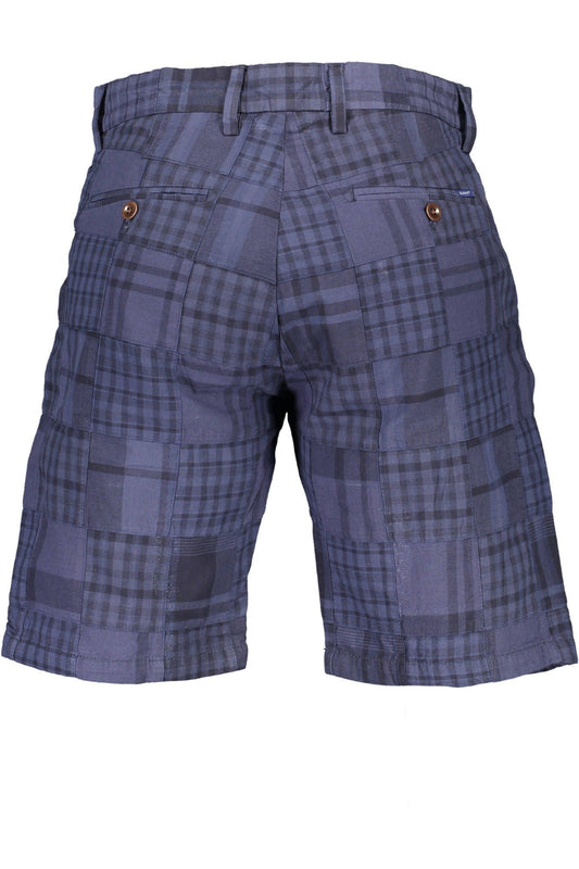 Sleek Bermuda Shorts in Blue