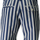 Elegant Blue Bermuda Shorts with Chic Detailing