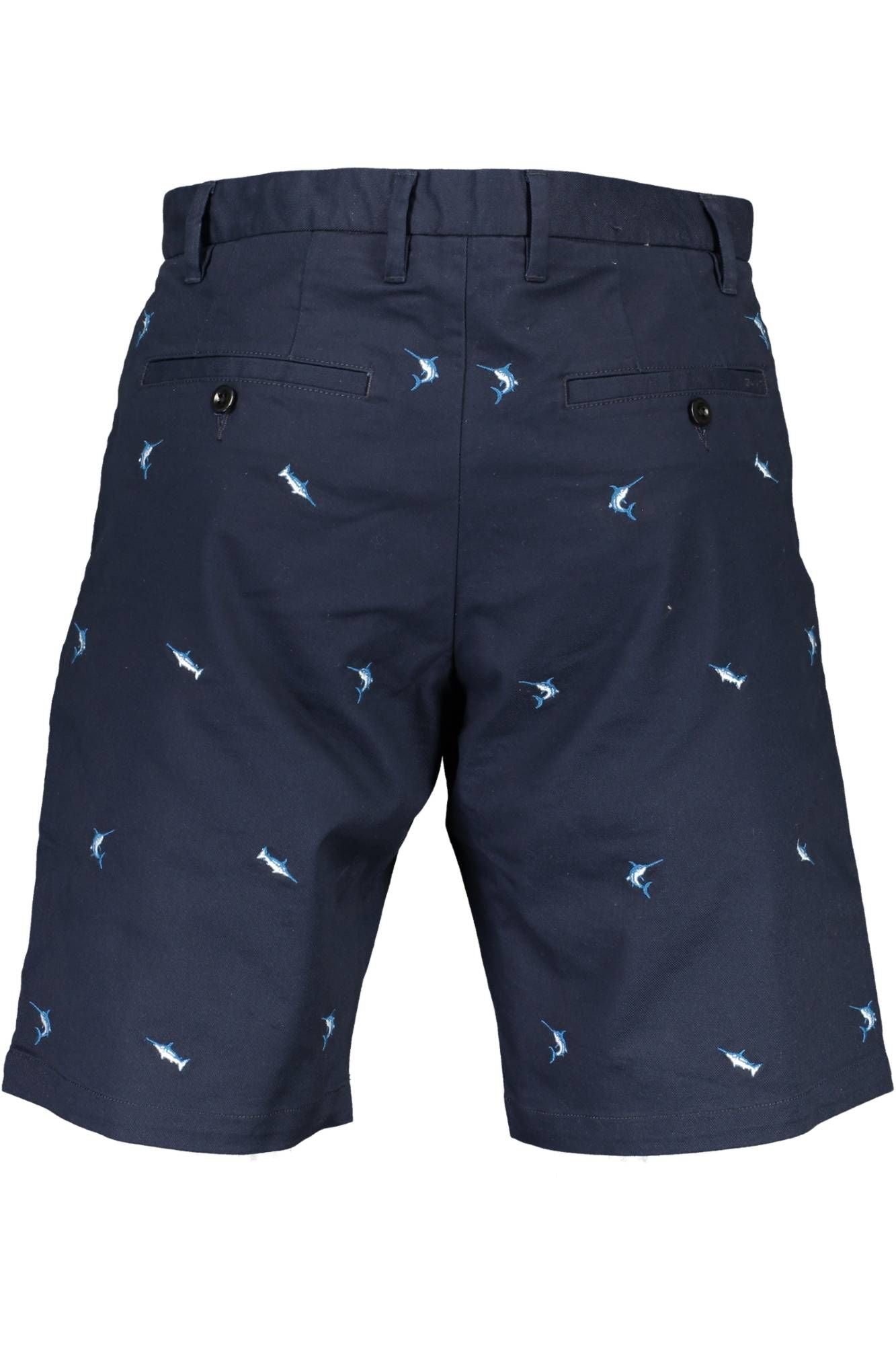 Elegant Bermuda Shorts in Classic Blue