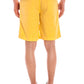Sunshine Yellow Cotton Bermuda Shorts