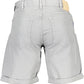 Chic Gray 5-Pocket Bermuda Shorts