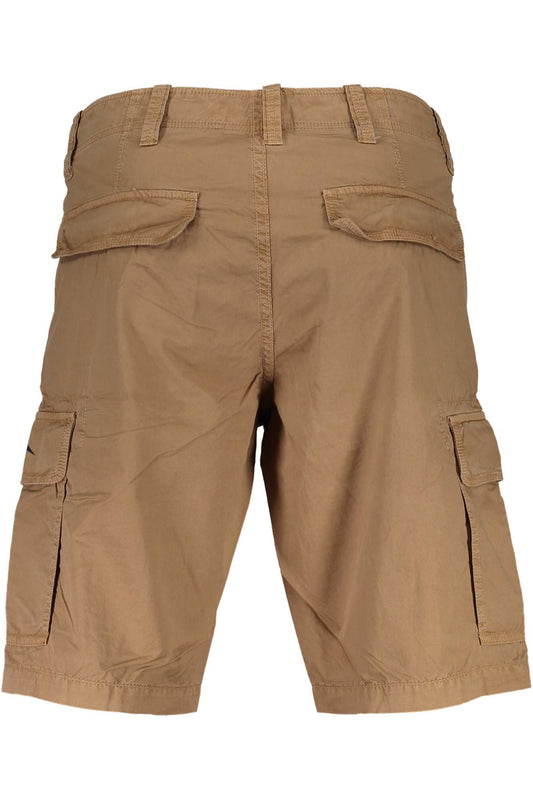 Classic Brown Bermuda Shorts for Men