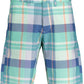Elegant Green Bermuda Shorts with Logo Detail