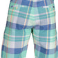 Elegant Green Bermuda Shorts with Logo Detail