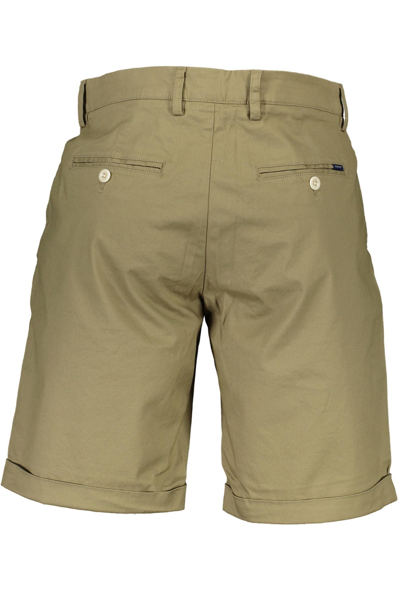 Chic Green Bermuda Summer Shorts