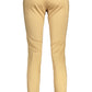 Elegant Beige Cotton Trousers