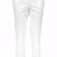 Chic White Cotton Trousers with Gant Logo