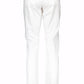 Chic Narrow Leg White Trousers