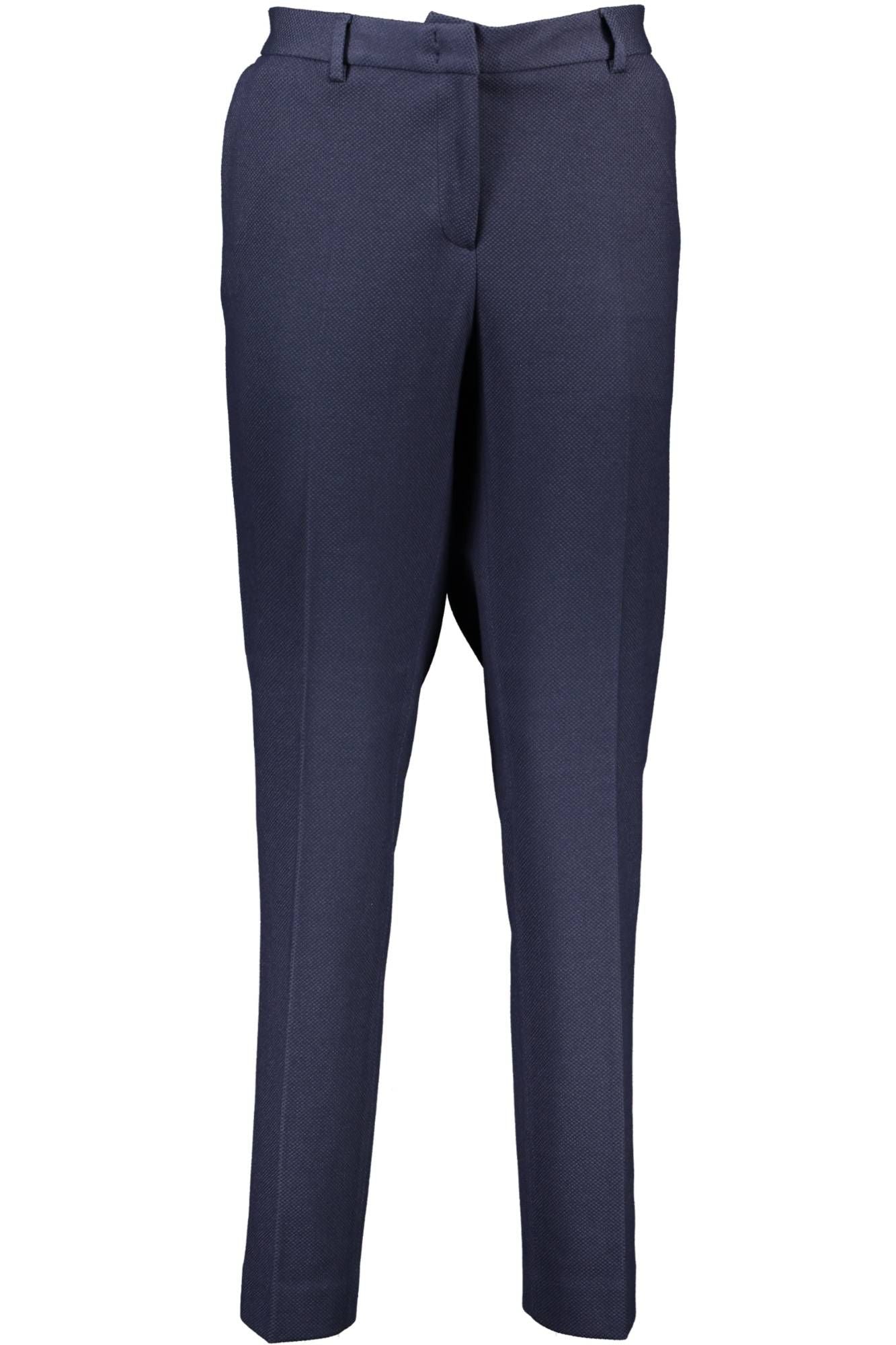 Chic Blue Trousers with Gant Emblem