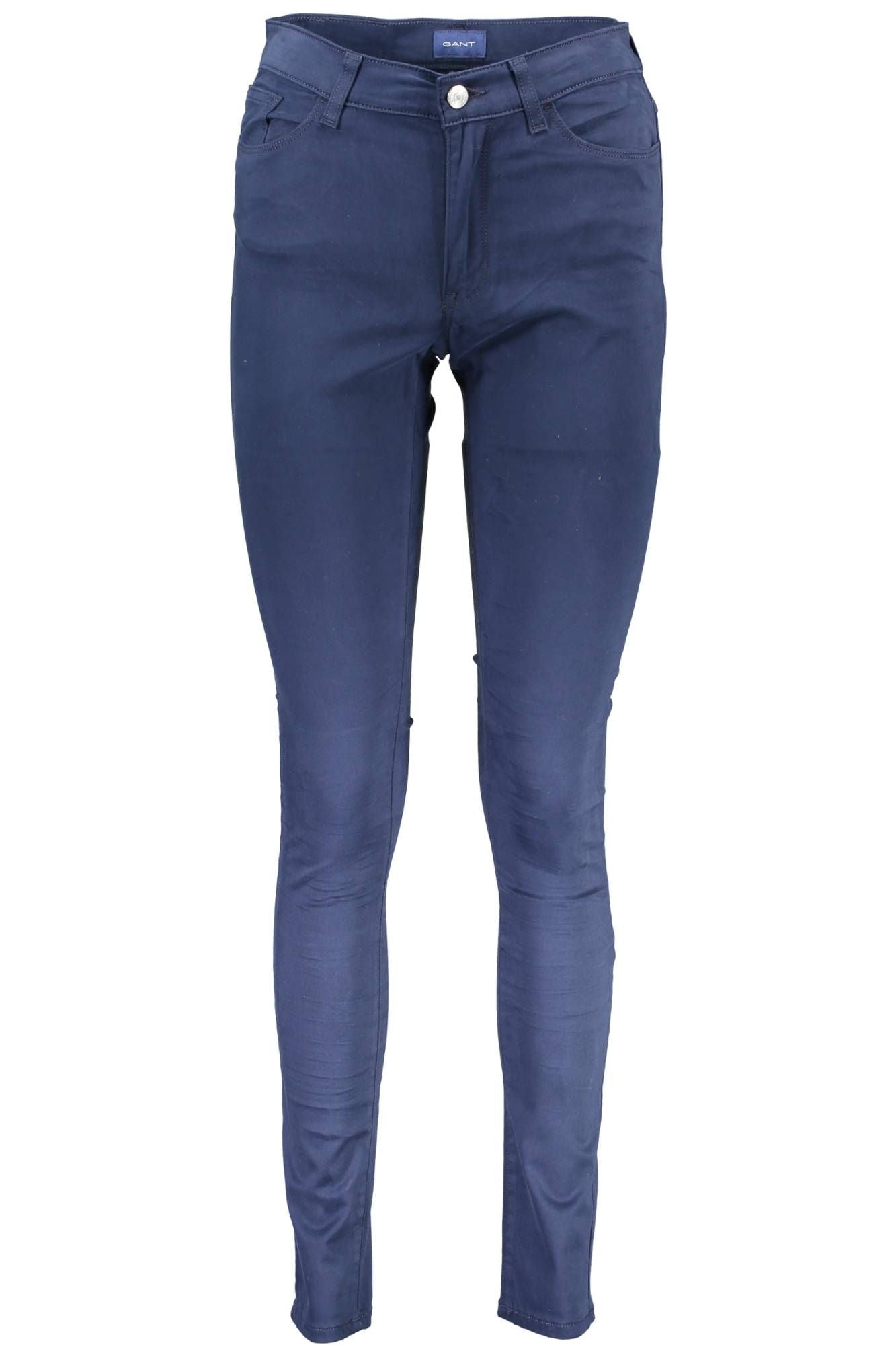 Chic Cotton Blend 5-Pocket Trousers