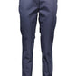 Elegant Classic Blue Trousers