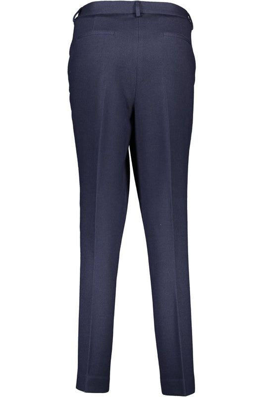 Chic Blue Trousers with Gant Emblem