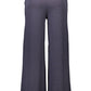Chic Sportive Wide-Leg Trousers with Logo Detail