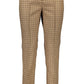 Chic Brown Four-Pocket Trousers