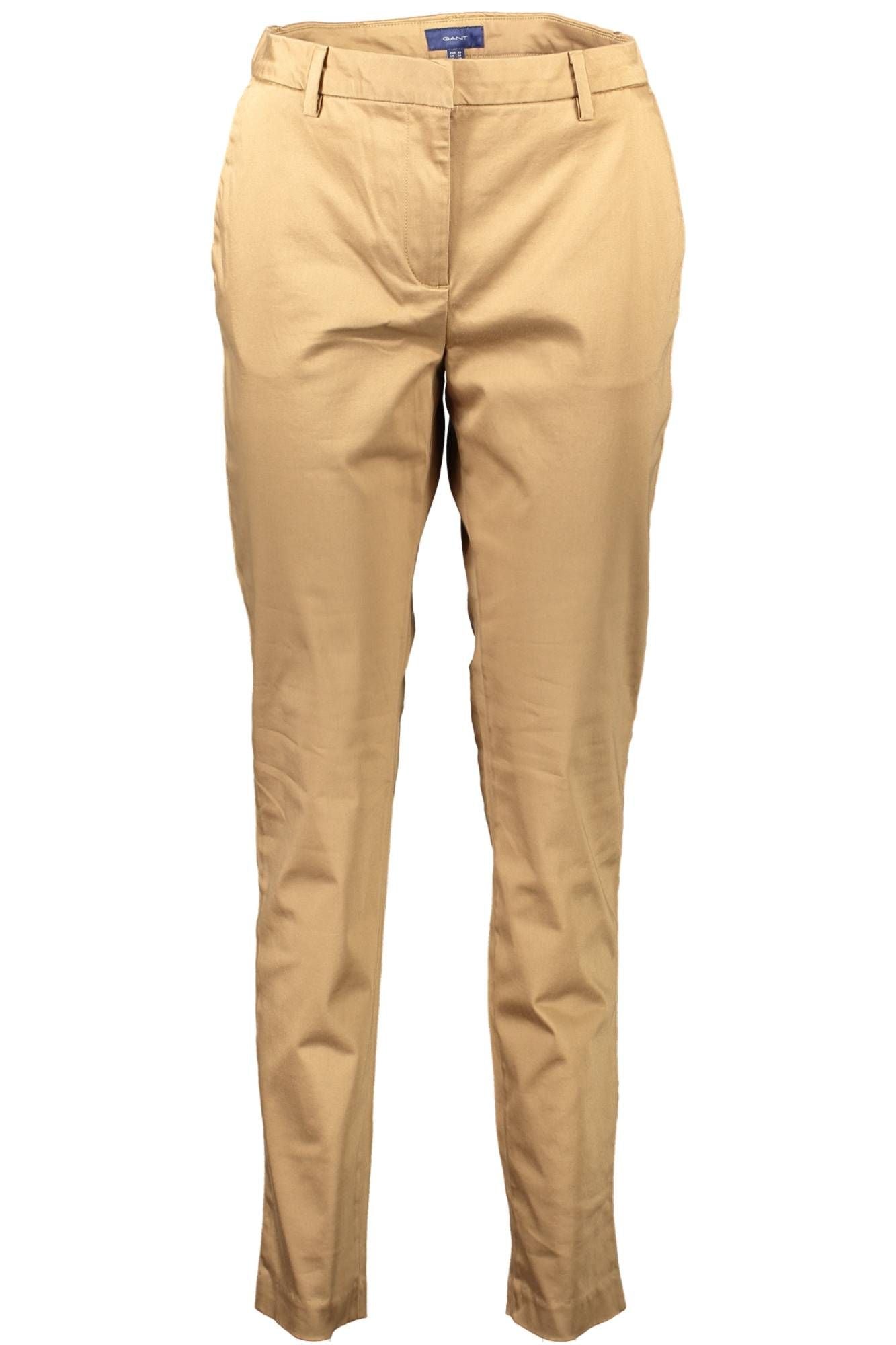 Classic Four-Pocket Brown Trousers