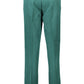 Elegant Green Classic Trousers