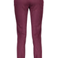 Elegant Purple Four-Pocket Trousers