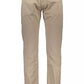Beige Cotton Stretch Chinos Perfect Fit