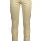 Elegant Beige Extra Slim Trousers