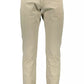Timeless Beige Stretch Cotton Trousers