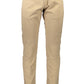 Elegant Slim Fit Trousers in Beige